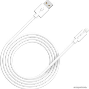 Кабель Canyon MFI-12 CNS-MFIC12W USB Type-A - Lightning (2 м