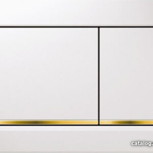 Панель смыва Geberit Omega 30 115.080.KK.1 (белый/золотистый) цена
