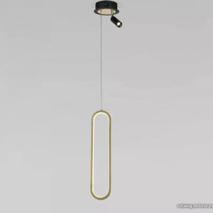 Подвесная люстра Евросвет Spire 90269/1 черный/золото цена
