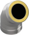 Поворот дымохода 135 150x220 AISI 430/430 0.8мм/0.5мм (К) 21век