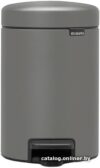 Мусорное ведро Brabantia Pedal Bin NewIcon 3 л (минерально-серый) цена