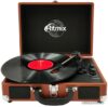 Виниловый проигрыватель Ritmix LP-160B (коричневый) цена