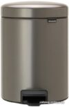Система сортировки мусора Brabantia Pedal Bin NewIcon 2x2 л (платиновый) цена
