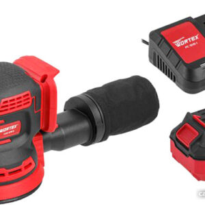 Эксцентриковая шлифмашина Wortex COS 1218 E ALL1 1334403 (с 1-м АКБ) цена