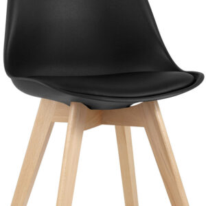 Стул Stool Group Frankfurt New Y863 (черный/деревянные ножки) цена