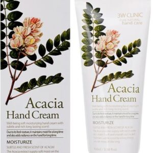 3W Clinic Крем для рук Acacia Hand Cream увлажняющий 100 мл цена