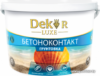 Грунтовка Dekor Бетонконтакт ВД-АК-0158 (6 кг) цена