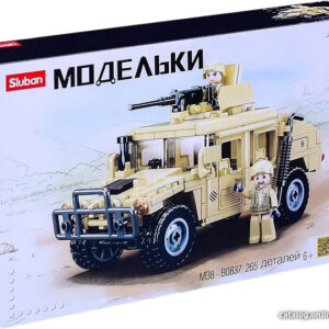 Конструктор Sluban Модельки M38-B0837 Джип с открывающимися дверцами цена