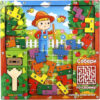 Развивающая игра WoodLand Toys Тетрис магнитный. Огород 065301 цена