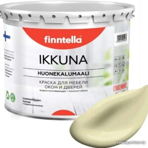 Краска Finntella Ikkuna Cocktail F-34-1-3-FL119 2.7 л (жемчужно-белый) цена