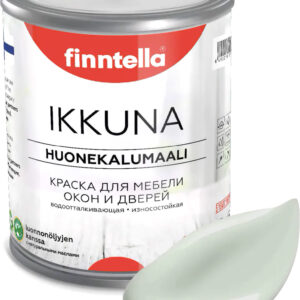 Краска Finntella Ikkuna Akaatti F-34-1-3-FL057 2.7 л (светло серо-зеленый) цена