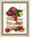 Набор для вышивания Золотое руно Ягодное пирожное М-007 цена