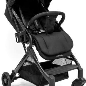 Коляска прогулочная «книга» Amarobaby Voyager (черный) цена