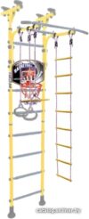 Детский спортивный комплекс Midzumi Banji Basketball Shield (лимонный пай) цена