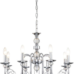 Подвесная люстра Escada Shine 678/8PL E14*40W Chrome цена
