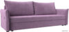 Диван Лига диванов Лига-004 117169 (микровельвет сиреневый) цена