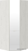 Шкаф распашной Трия Либерти СМ-297.07.032 с зеркалом (дуб крафт белый) цена