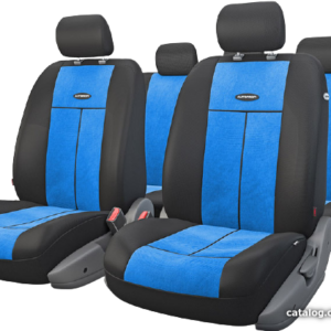 Комплект чехлов для сидений Autoprofi TT-902V (черный/синий) цена