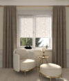 Рулонные шторы Legrand Севилия 80.5x175 (какао) цена