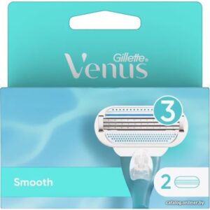 Сменные кассеты для бритья Gillette Venus Smooth (2 шт) 3014260264505 цена