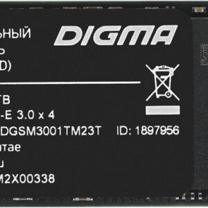 SSD Digma Mega M2 1TB DGSM3001TM23T цена