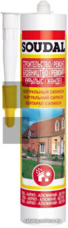 Герметик Soudal Нейтральный. Строительство и ремонт 280 мл (прозрачный) цена