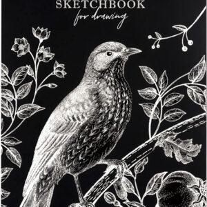 Блокнот ArtSpace Black line. Bird SkА420_38360 (20 л) цена