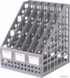 Лоток для бумаг BRAUBERG Maxi Plus 237016 (серый) цена