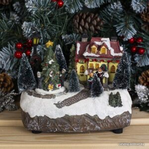 3D-фигура Luazon Новогодний город (разноцветный) 4357379 цена
