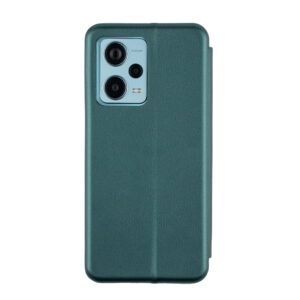Чехол для Redmi Note 12 Pro+ 5G книжкой АТ (темно-зеленый)
