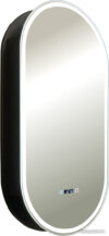 Silver Mirrors Шкаф с зеркалом Soho-Black 500x1000 LED-00002612 цена