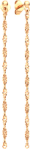 Серьги из розового золота 300258.14K.R 21век