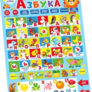 Развивающий плакат Азбука / 3098107 21век