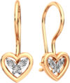 Серьги из розового золота 3101275.14K.R 21век