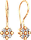 Серьги из розового золота 3101281.14K.R 21век