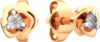 Серьги из розового золота 3101448.14K.R.ZZ 21век