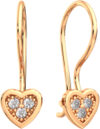 Серьги из розового золота 310386/A 21век