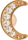 Моносерьга из розового золота 310461S.14K.R 21век