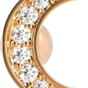 Моносерьга из розового золота 310461S.14K.R 21век