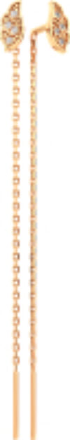 Серьги из розового золота 310490.14K.R 21век