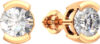Серьги из розового золота 310719.14K.R 21век