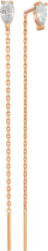 Серьги из розового золота 310825.14K.R 21век