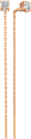 Серьги из розового золота 310826.14K.R 21век