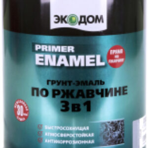 Грунт-эмаль По ржавчине 3в1 RAL 9010 21век