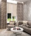 Мини рулонные шторы Legrand Ривера 72.5x175 (жемчужный) цена