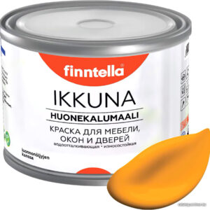 Краска Finntella Ikkuna Liekki F-34-1-3-FL127 2.7 л (пламенный желтый) цена