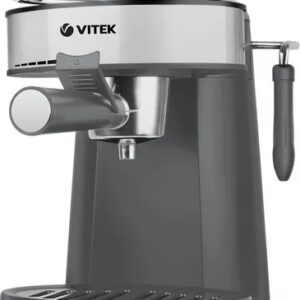 Рожковая кофеварка Vitek VT-1524 (черный/серебристый) цена