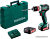 Дрель-шуруповерт Metabo PowerMaxx BS 12 BL Q 601039500 (с 2-мя АКБ 2 Ah