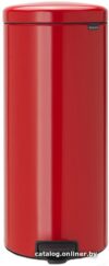 Мусорное ведро Brabantia Pedal Bin NewIcon 30 л (пламенный красный) цена