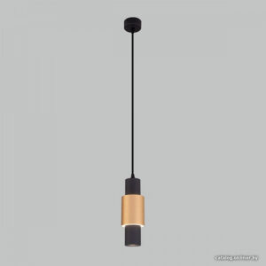 Подвесная люстра Евросвет Bento 50204/1 LED черный/матовое золото цена